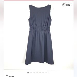 Theory Navy Sheath Dress